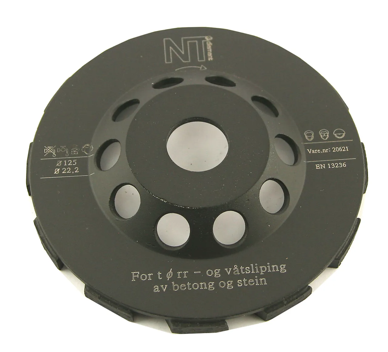 Diamantskive for betong 125x22,2 nordic tools null - null - 2 - Miniatyr