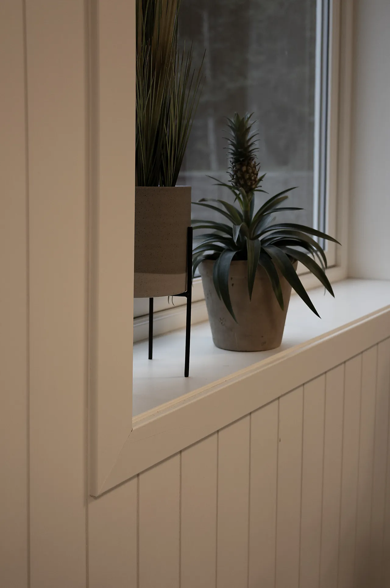 Dørsett furu rundkant hvit bomull S0502-Y 10x58x5500 mm null - null - 3 - Miniatyr