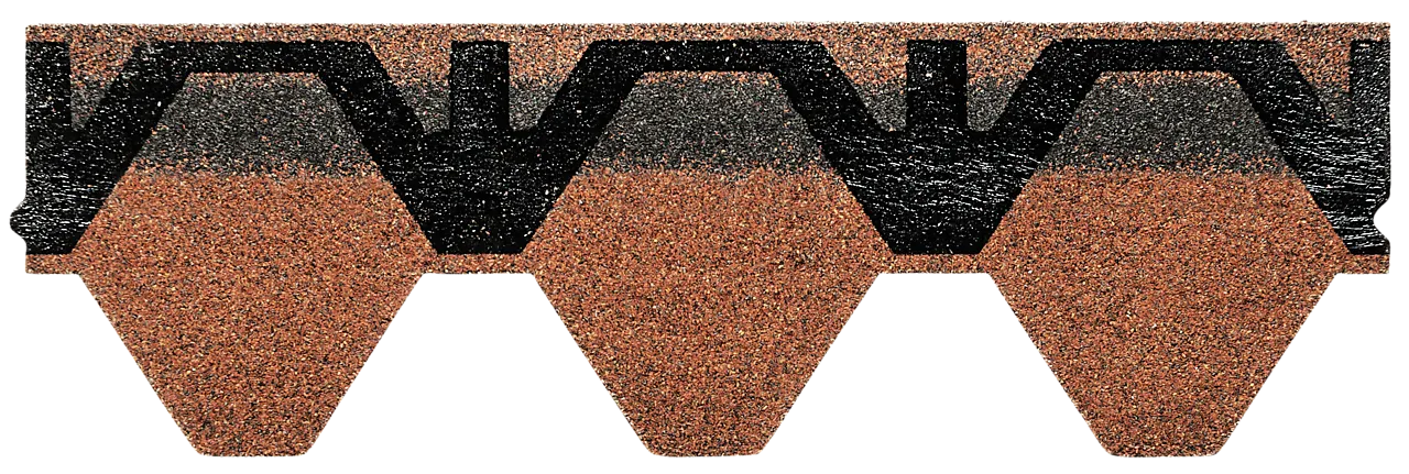 Takshingel skrå kontur teglrød null - null - 2 - Miniatyr