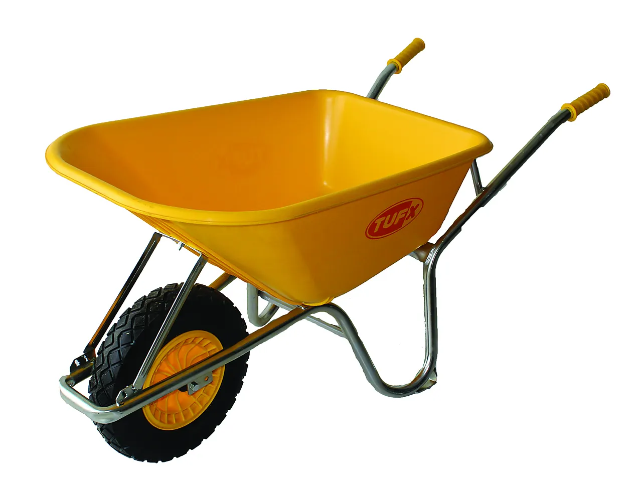 Trillebår i kunststoff 170 liter