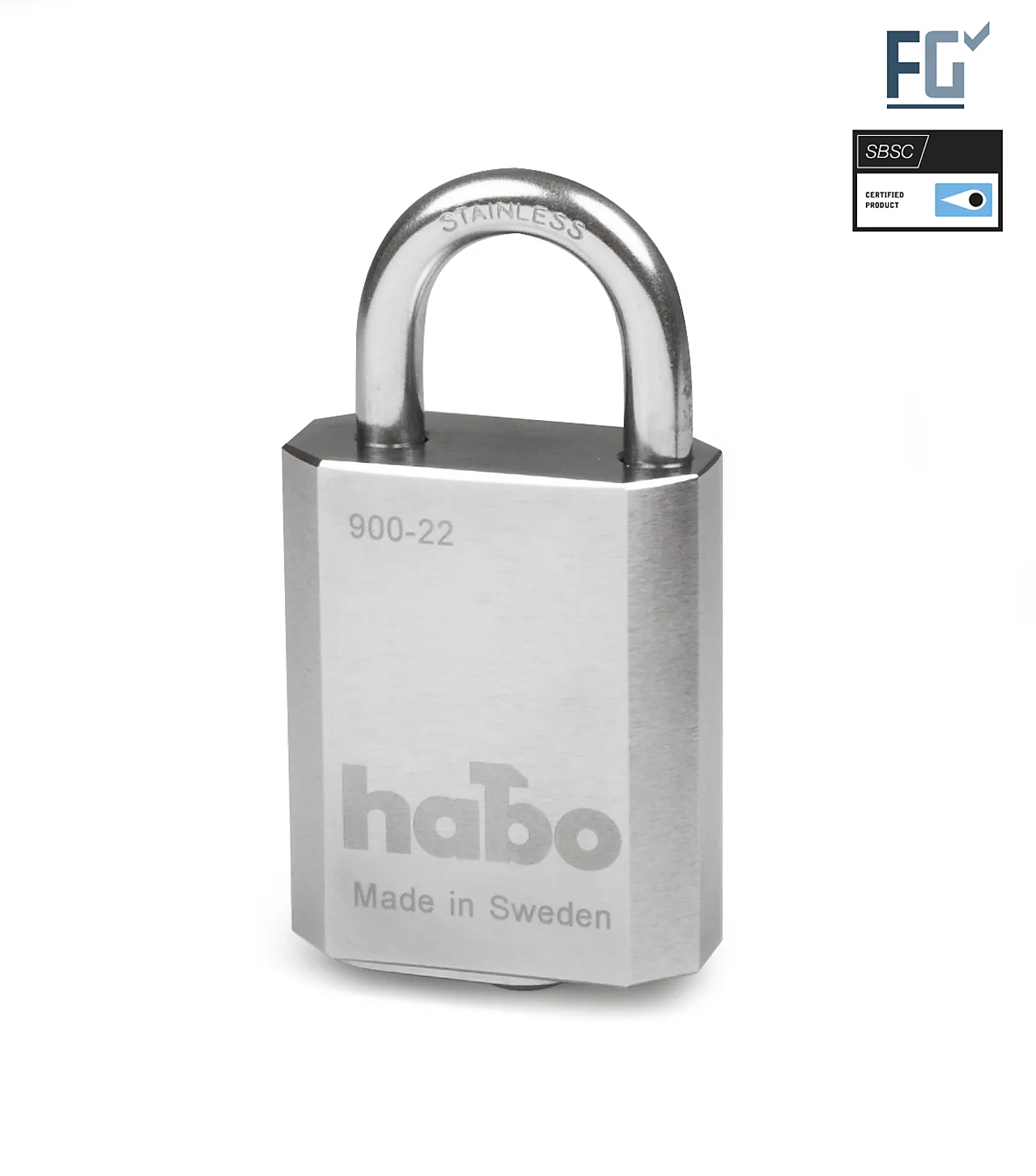 Hengelås 900-22 rustfri Hengelås 900-22 rustfri