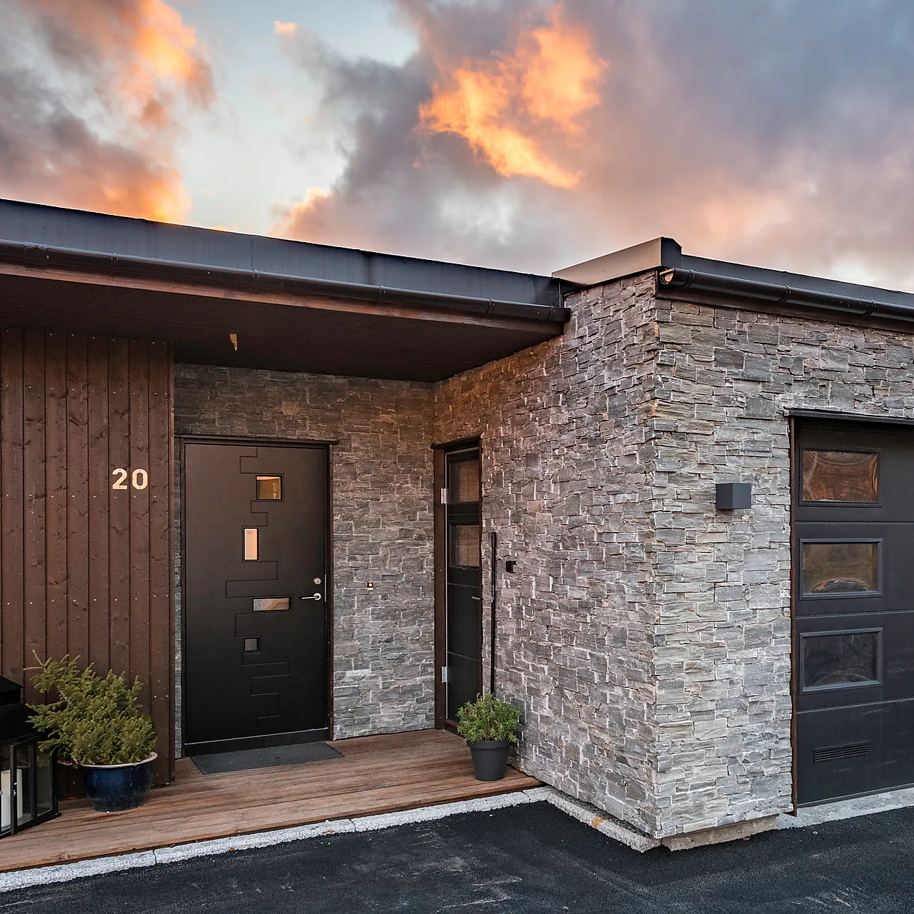 Forblendingsstein Lofoten innvendig hjørne null - null - 3 - Miniatyr