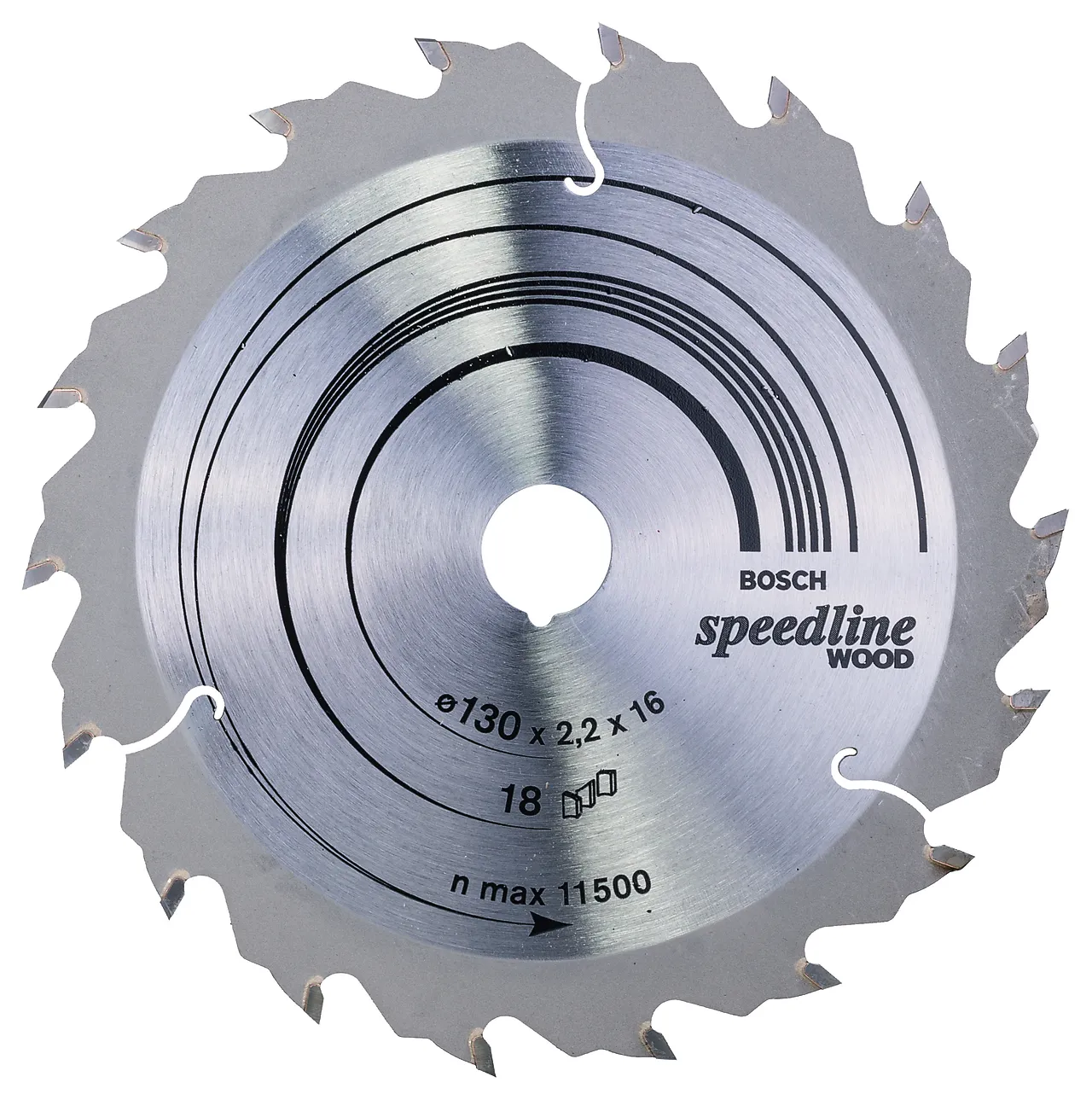 Sirkelsagbl 130x16mm 18vt speedline wood null - null - 2 - Miniatyr