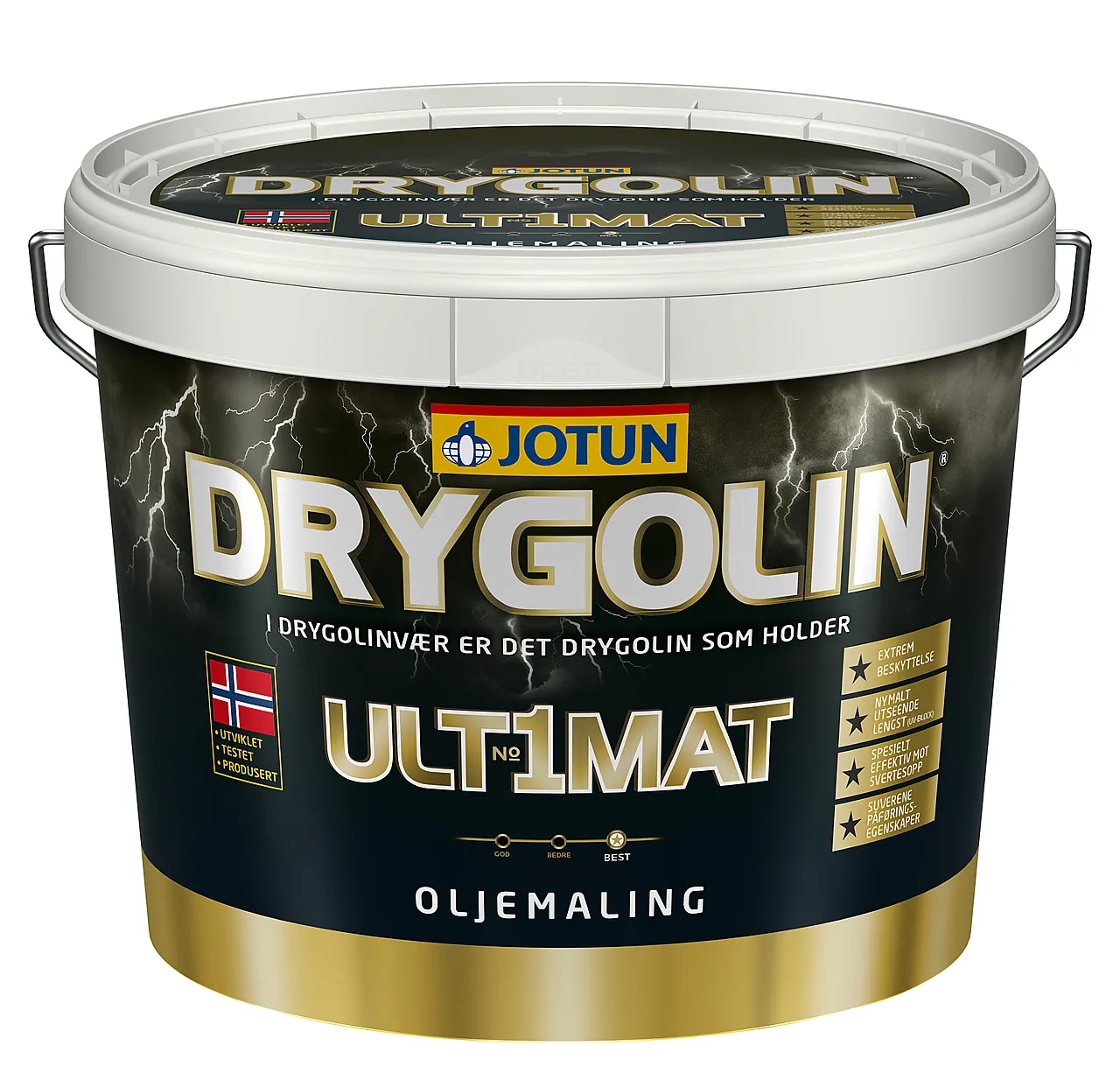 Jotun Ultimat hvit 3 liter null - null - 2 - Miniatyr