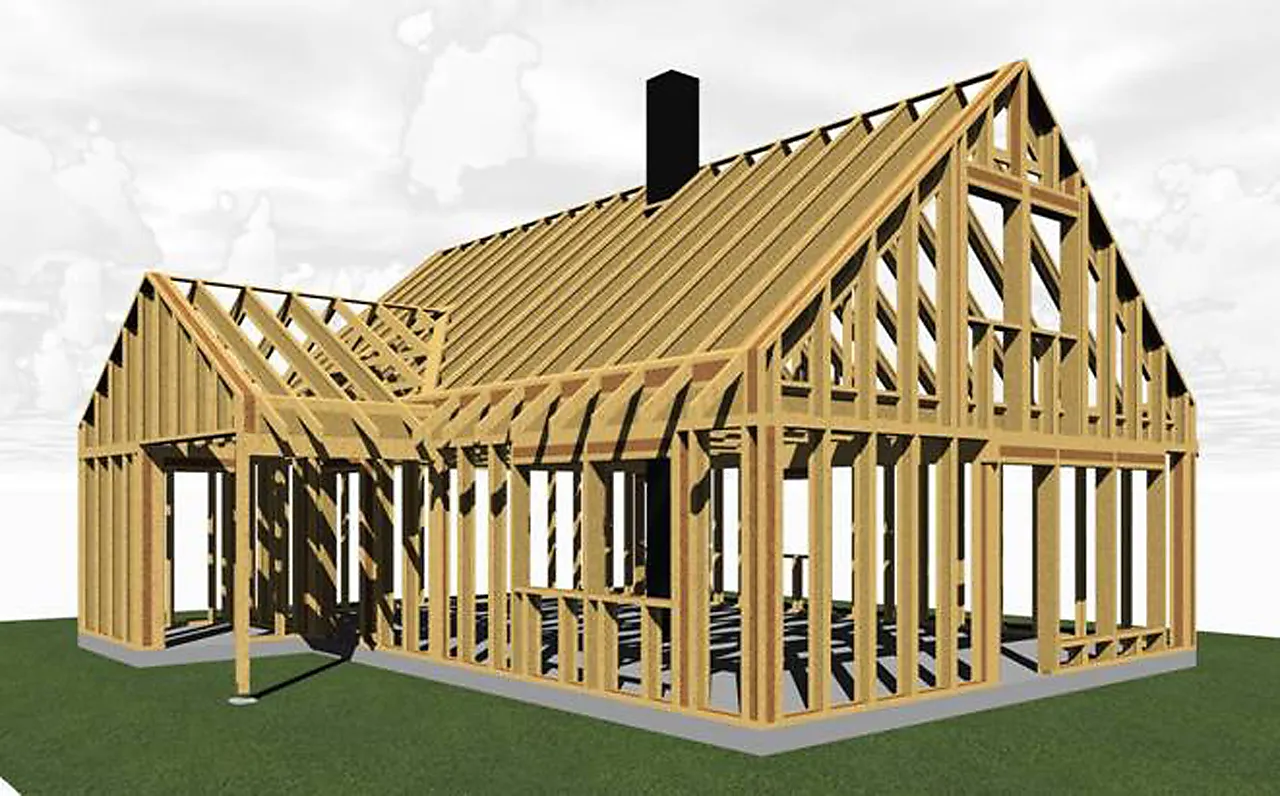 Masonite i-bjelke h200 9000mm smalflens i-bjelke null - null - 3 - Miniatyr