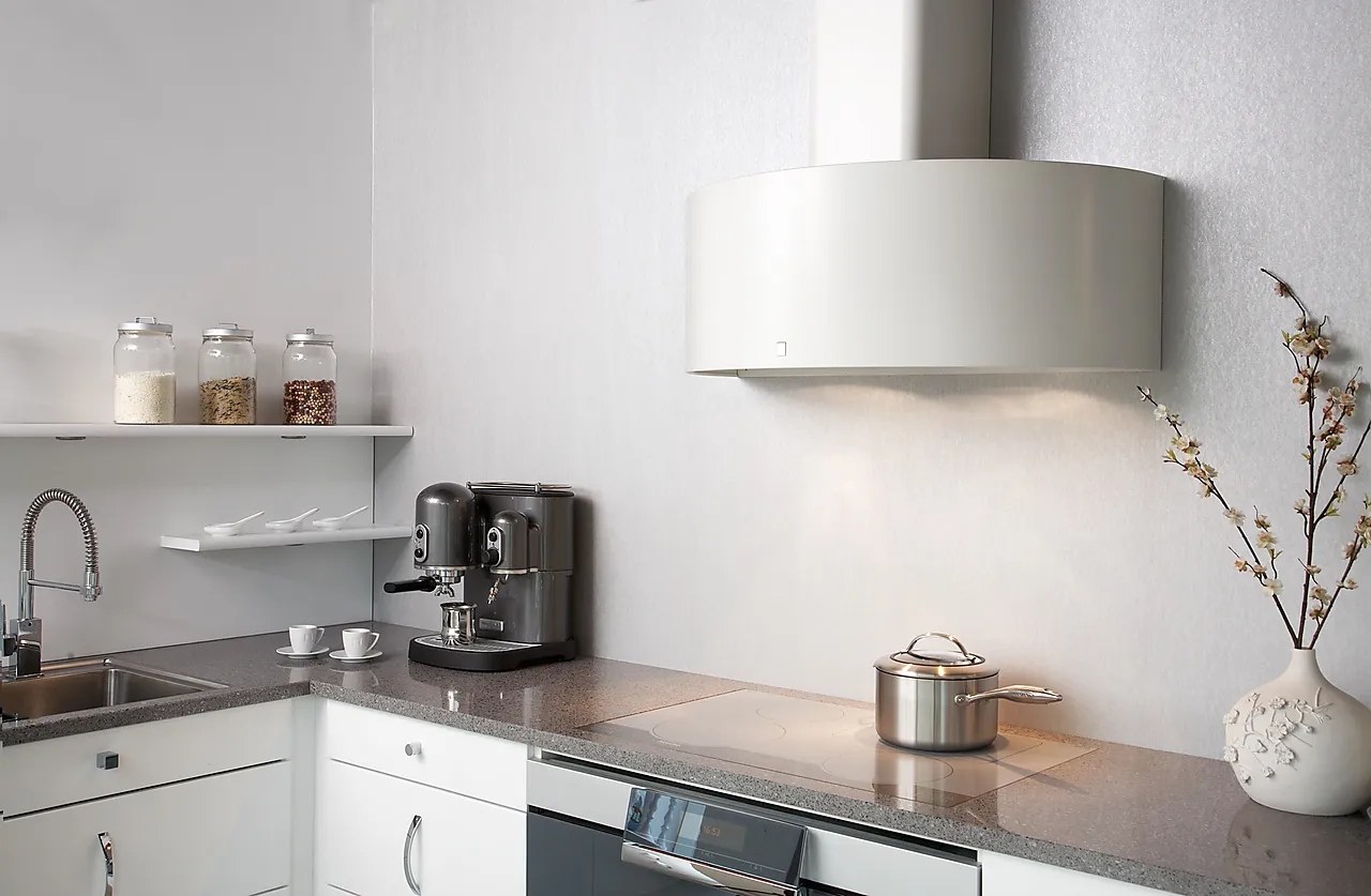 Kjøkkenvifte Luna Sense vegghengt 90 ca med kanal null - null - 2 - Miniatyr