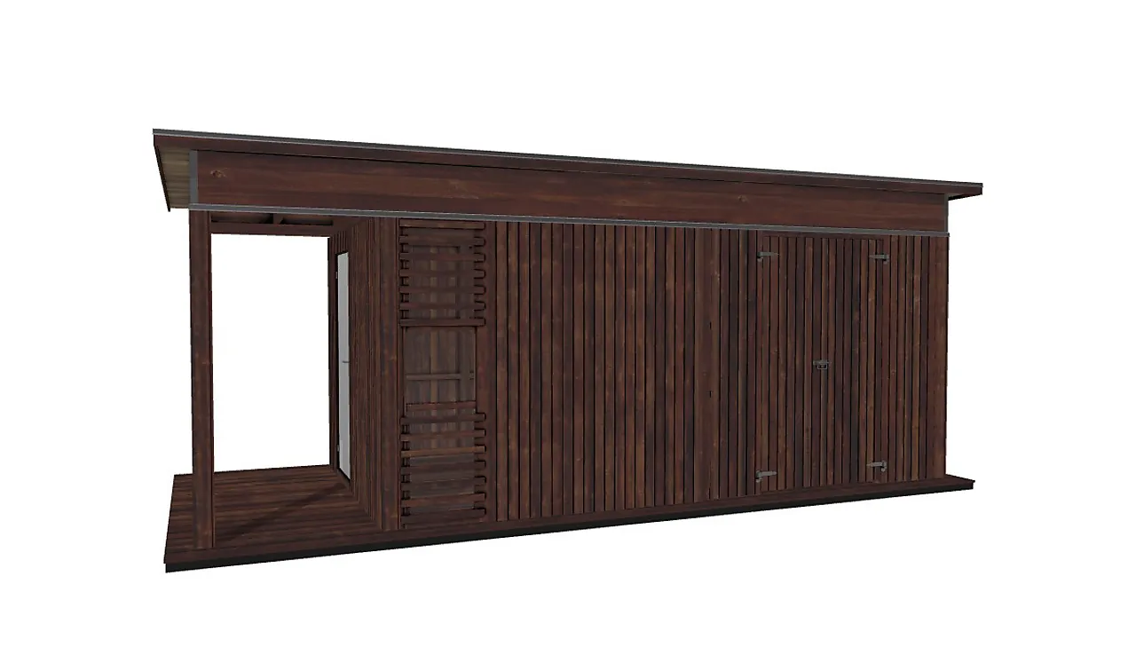 Bod multi brun royal venstrehengslet dør modell 1855 Bod multi brun royal venstrehengslet dør modell 1855