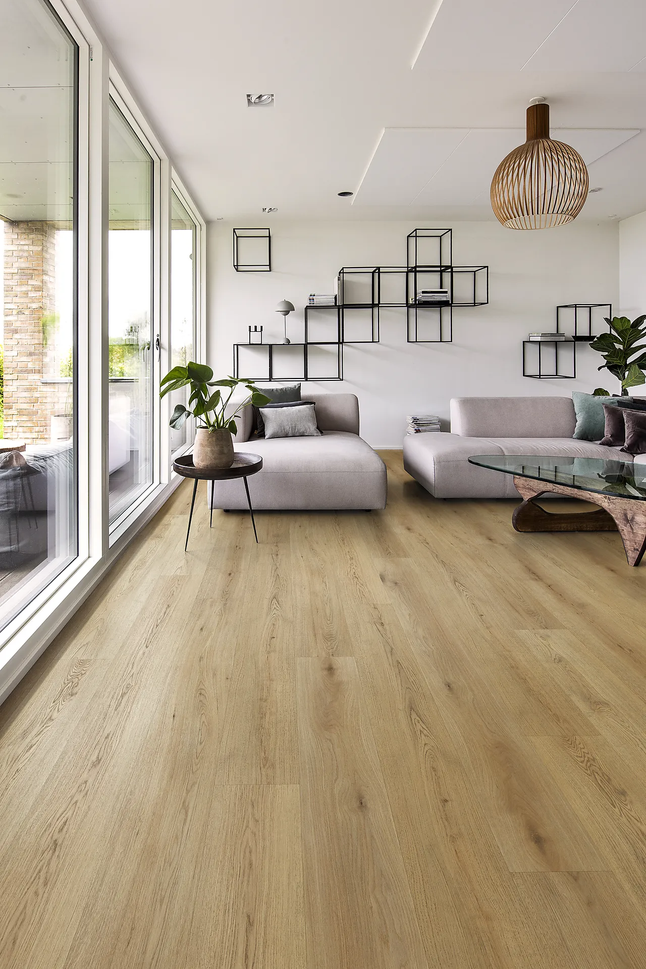 Vinylgulv Rigid Core lys Naturlig