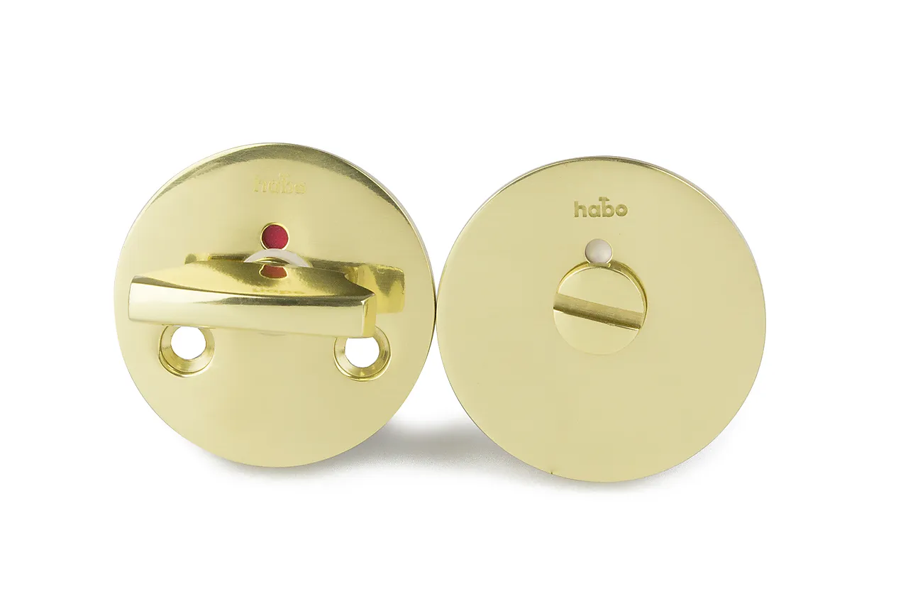 Wc-beslag f262 polert messing sb davos, denver, lexington, wimbledon