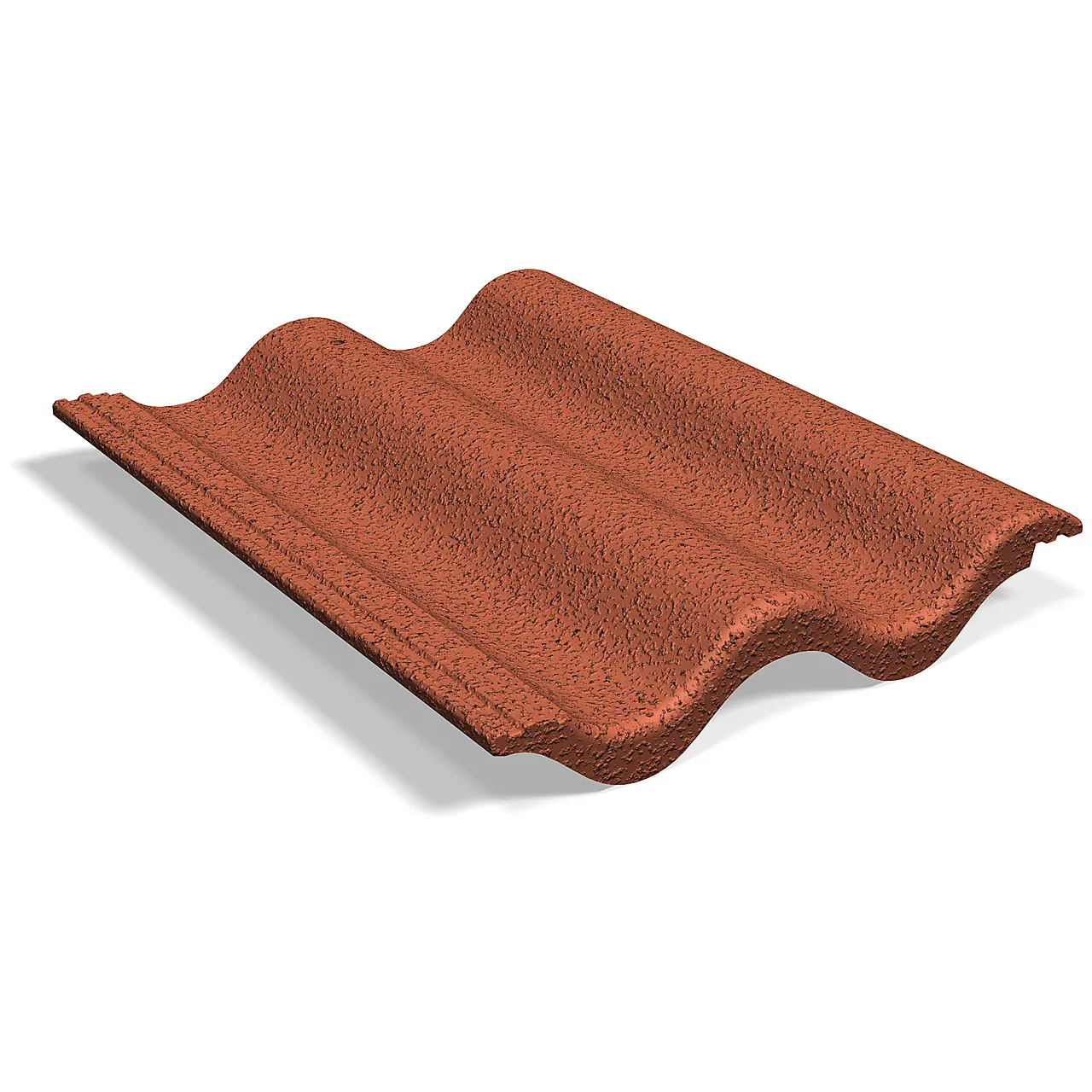 Takst palema struktur rød/granitt dobbelkrum ru