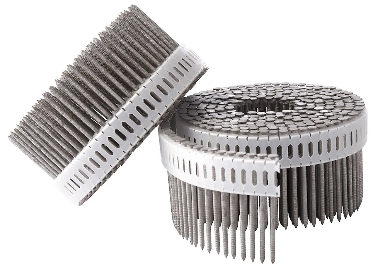 Maskinspiker 25/75 varmforsinket IN-coil 1950 stk