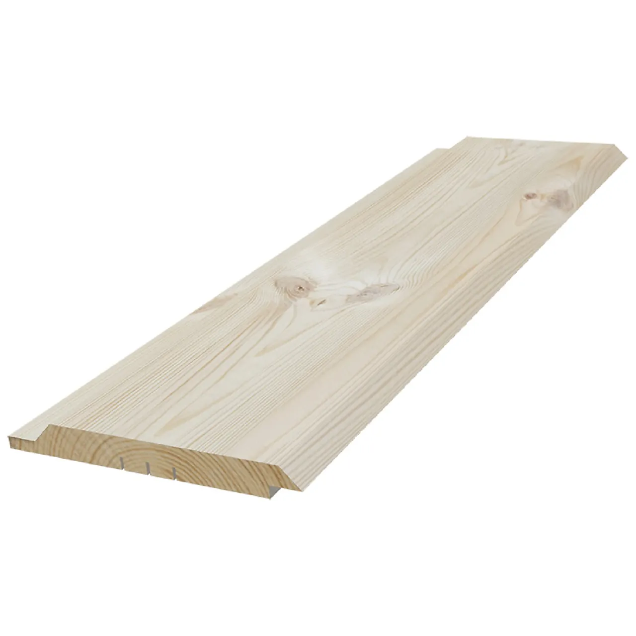 Østerdalspanel natur 21x195 mm ubehandlet furu null - null - 2 - Miniatyr