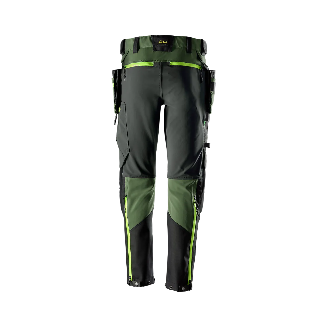 Bukse 6940 hl kgrønn/mgrå 60 snickers workwear