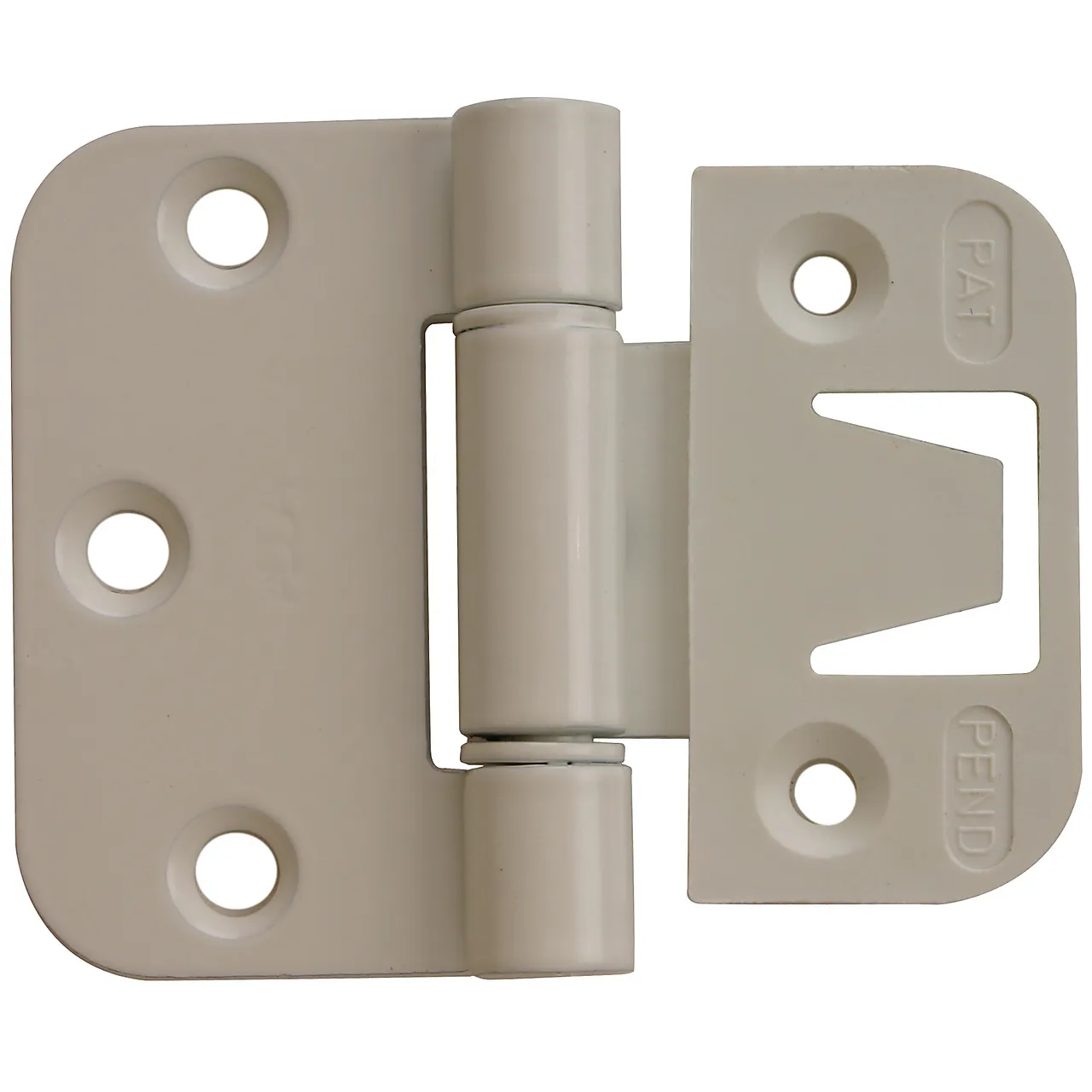 Hengsel snap-in hvit 2 pk