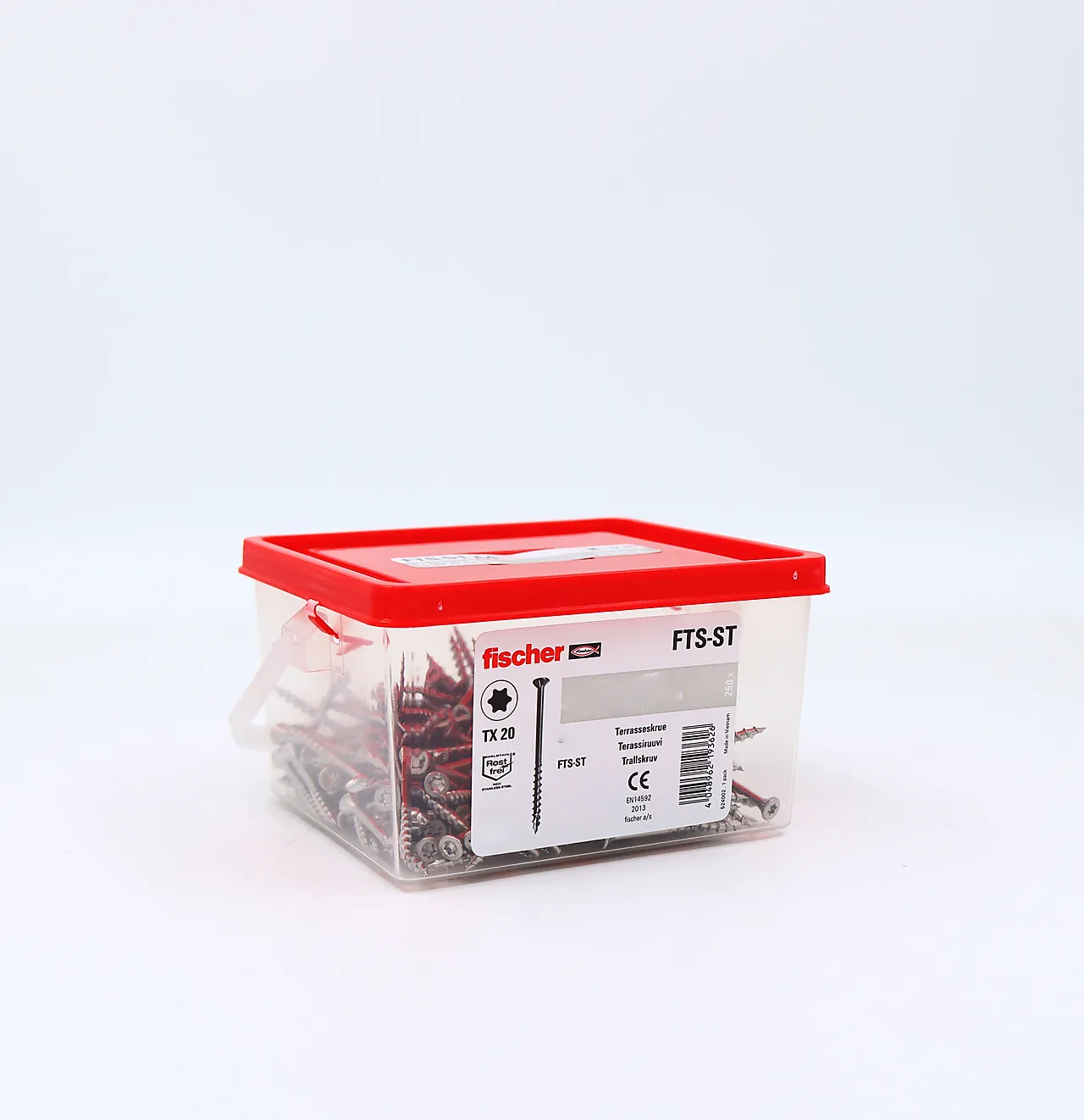 Terrasseskrue syrefast A4 TX20 4,2x45 mm 250 stk