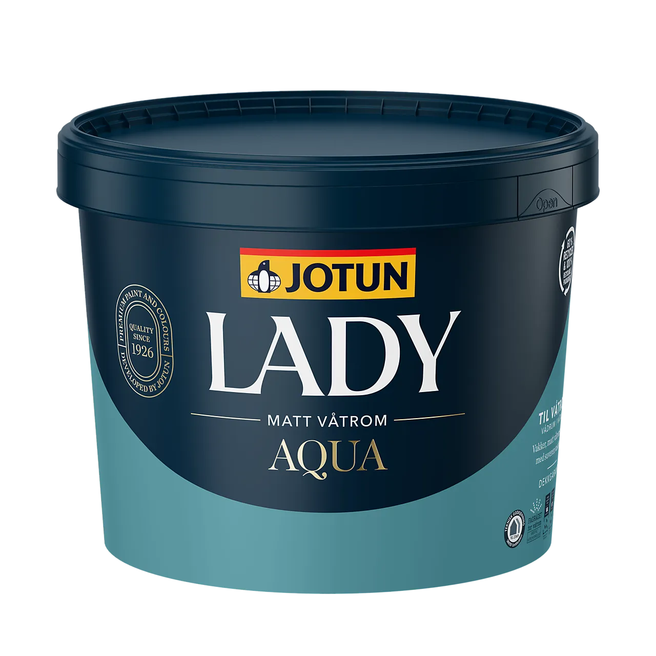 Lady Aqua matt B-base 2,7 liter