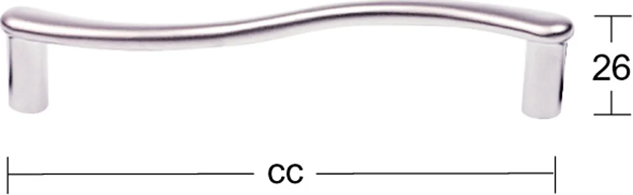 Møbelhåndtak 940-96 ch1