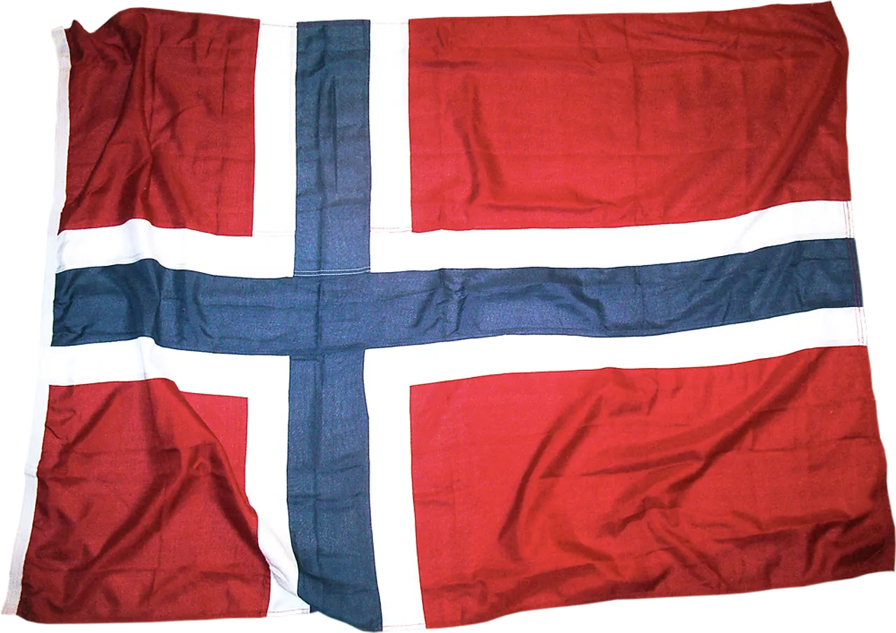 Flagg 350cm norsk vevd polyester