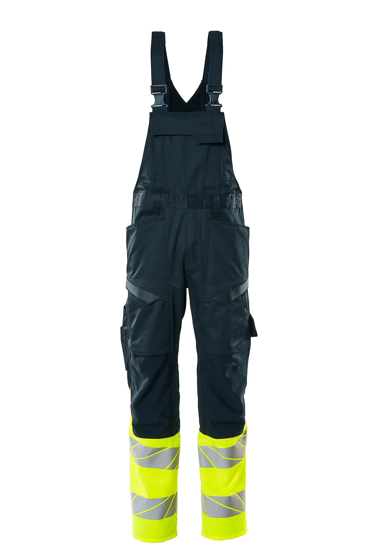 Selebukse 19669 marine/gul 82c50 stretchpanel, eniso 20471 klasse 1