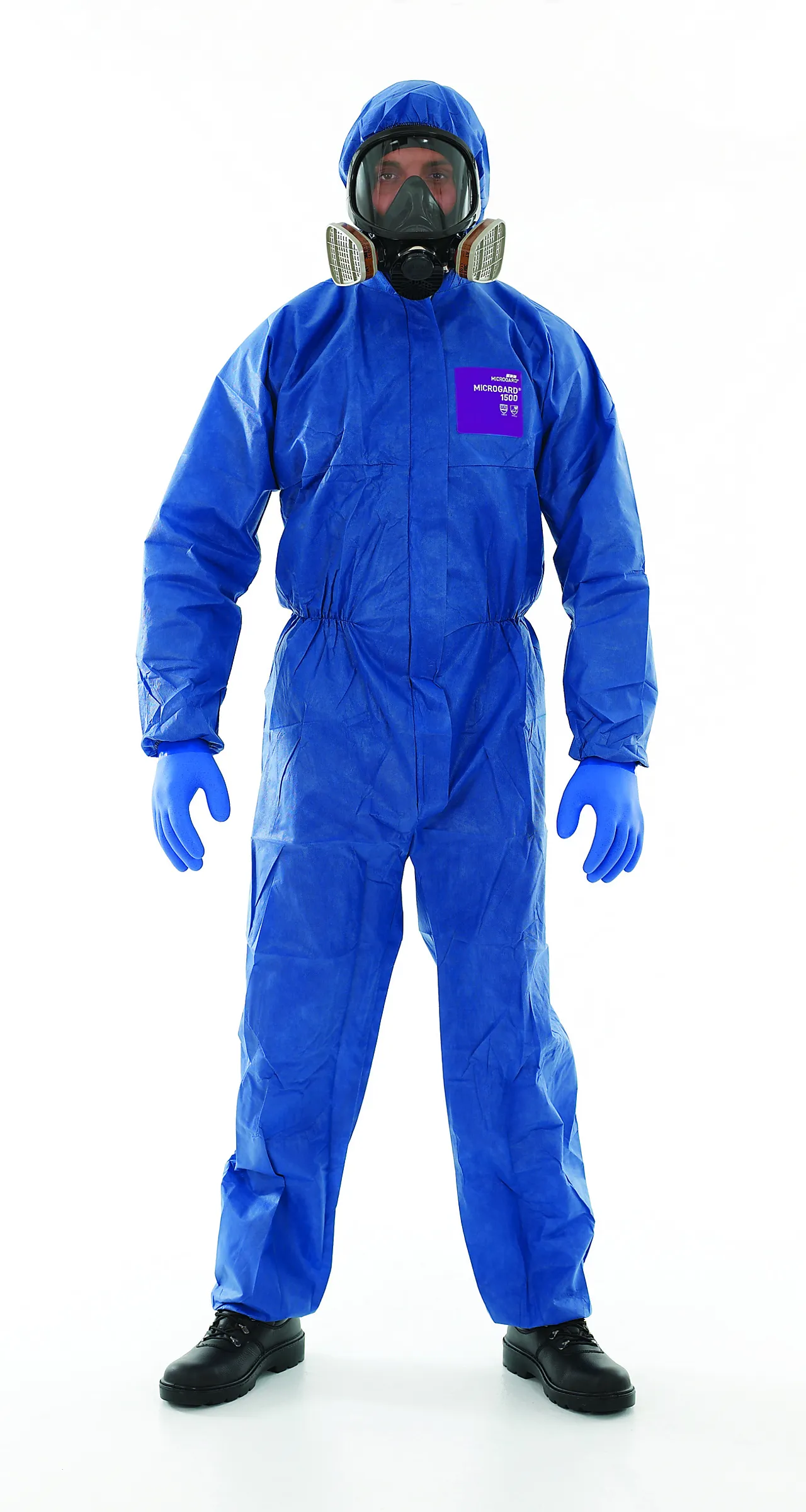 Korttidsoverall m1500 blå xxl