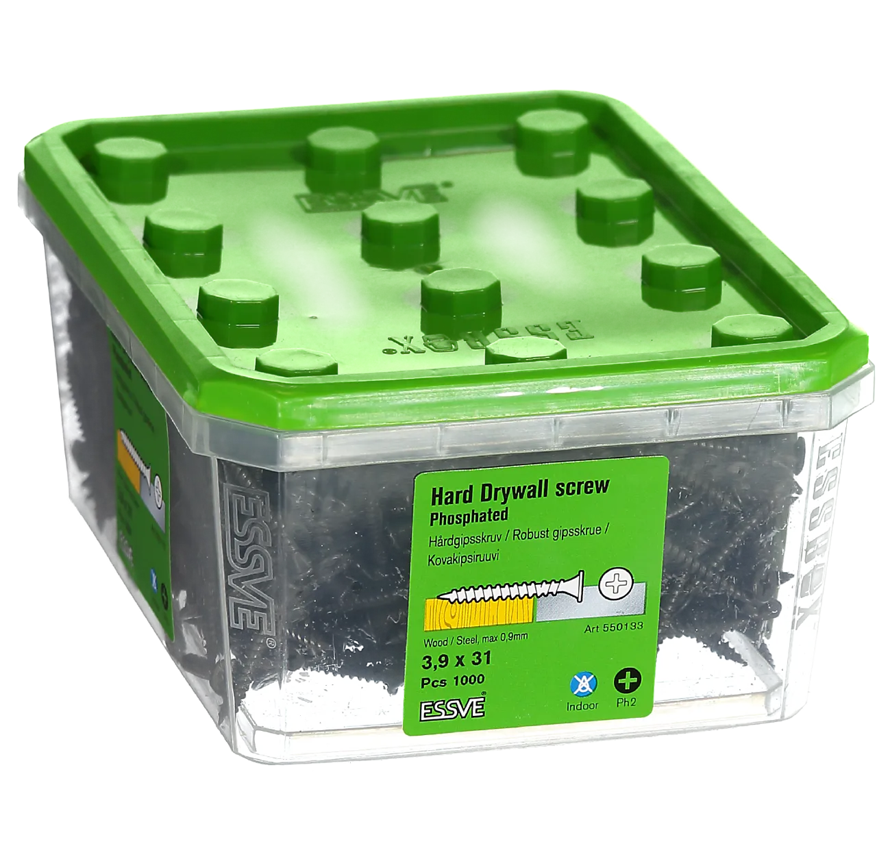 Skruer hard gips 3,9x31 mm 1000 stk null - null - 2 - Miniatyr