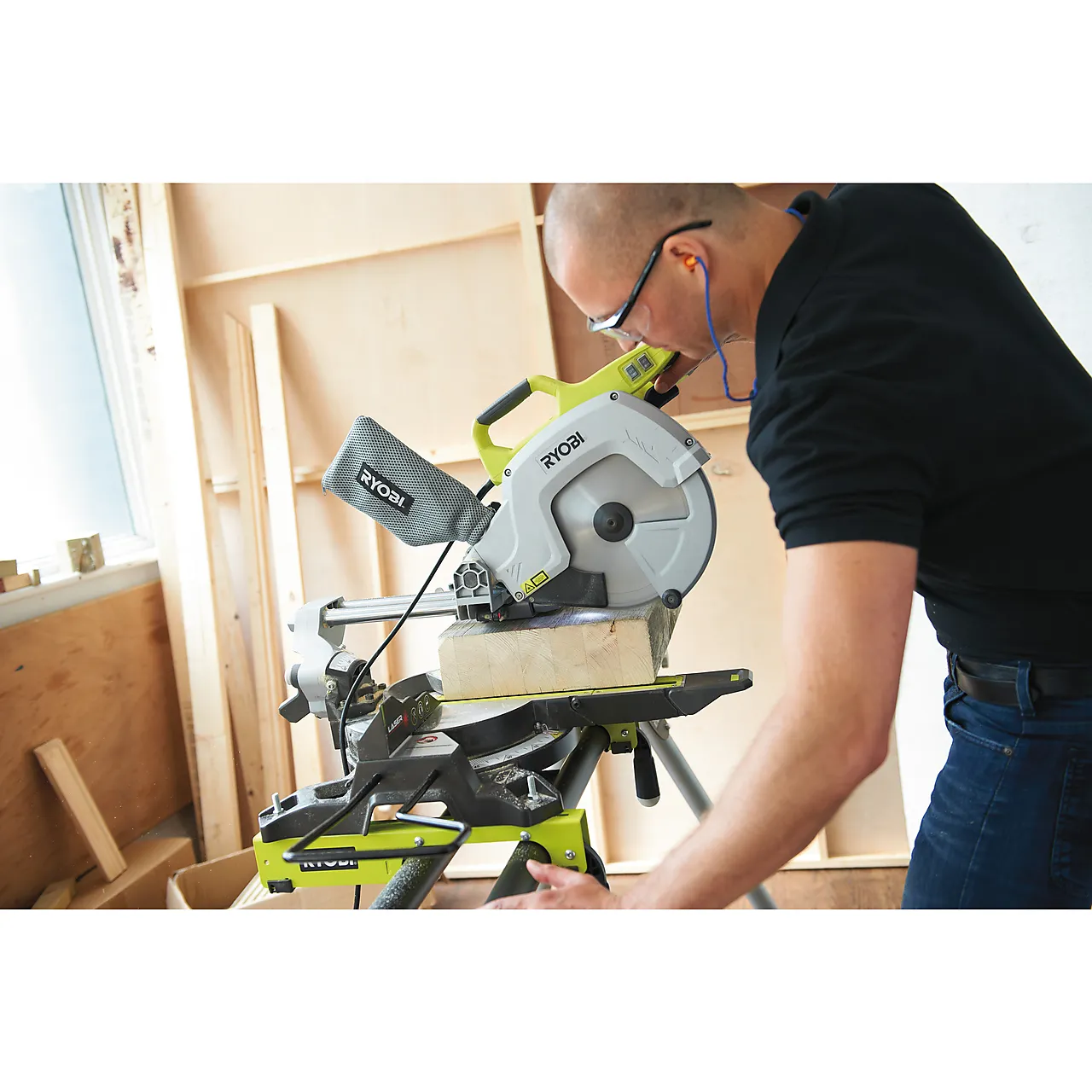 Kapp- og gjærsag EMS254L 2000 W 254 mm null - null - 3 - Miniatyr