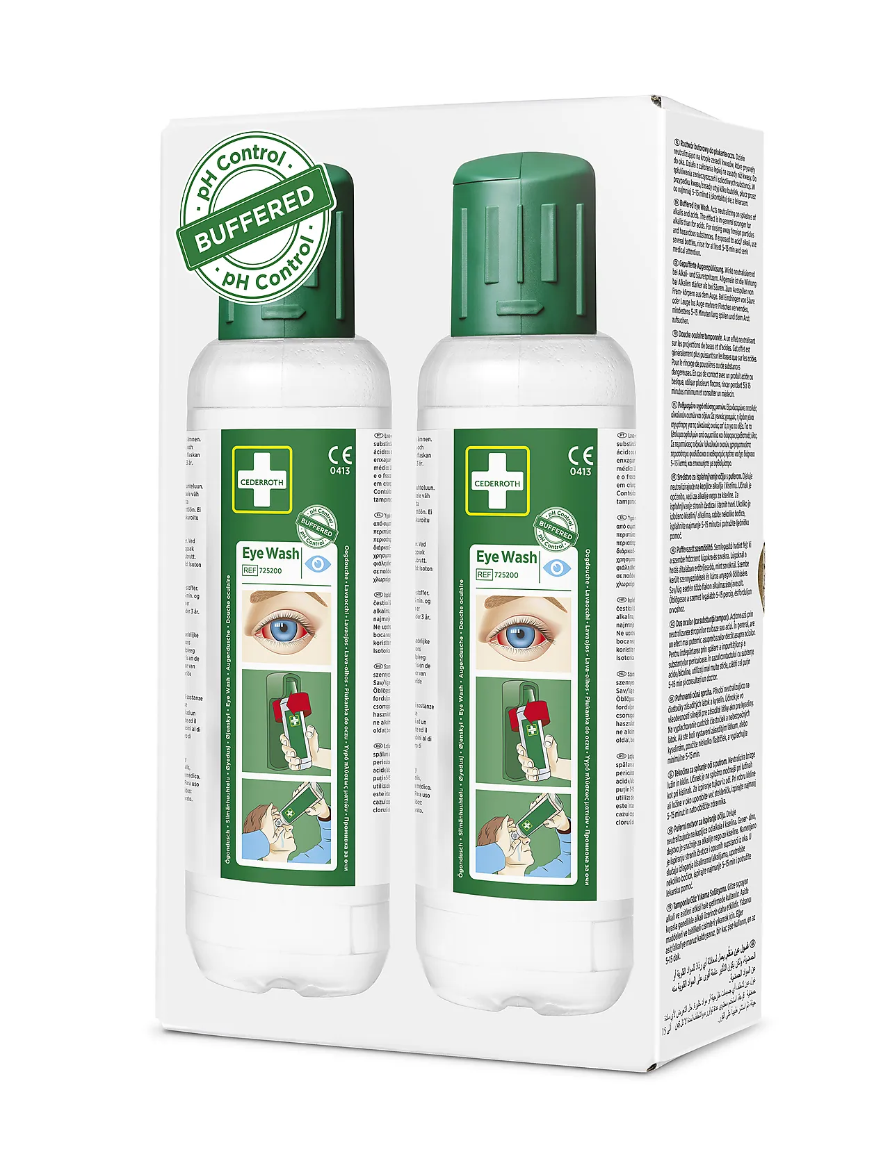 Øyeskylleflaske 2X500 ml 7252 Øyeskylleflaske 2X500 ml 7252