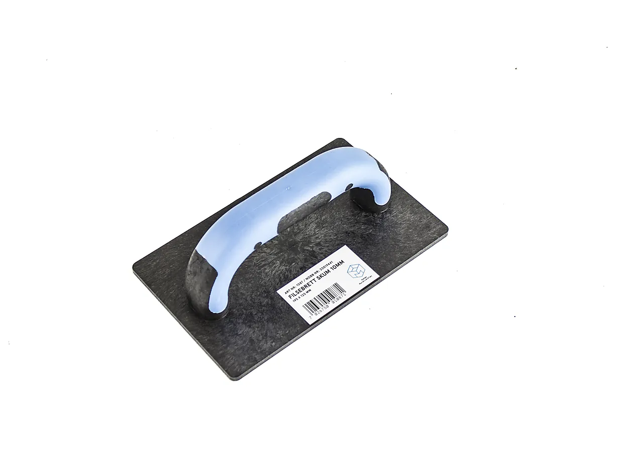 Filsebrett 12x19cm 10mm skum