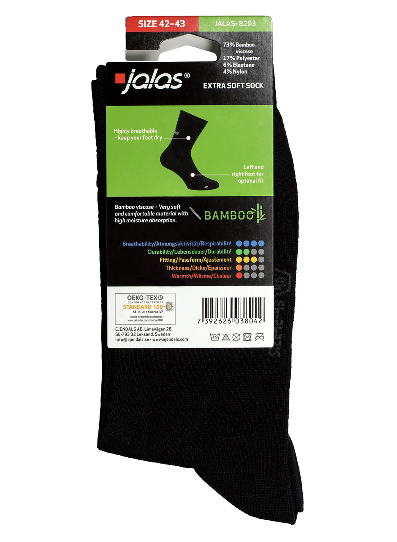 Jalas sokker 8203 36-38 null - null - 3 - Miniatyr