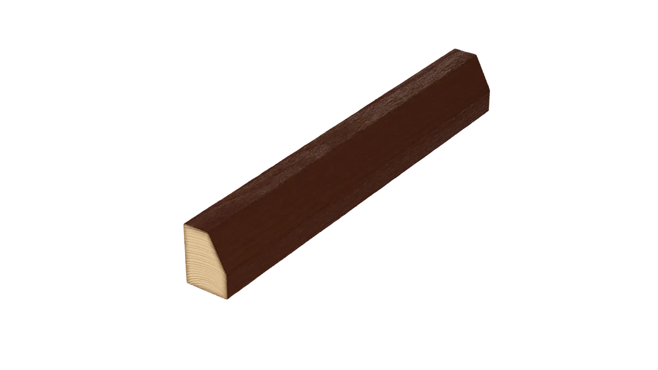 Balkongspile royalimpregnert skrå furu brun 36x48 mm Balkongspile royalimpregnert skrå furu brun 36x48 mm