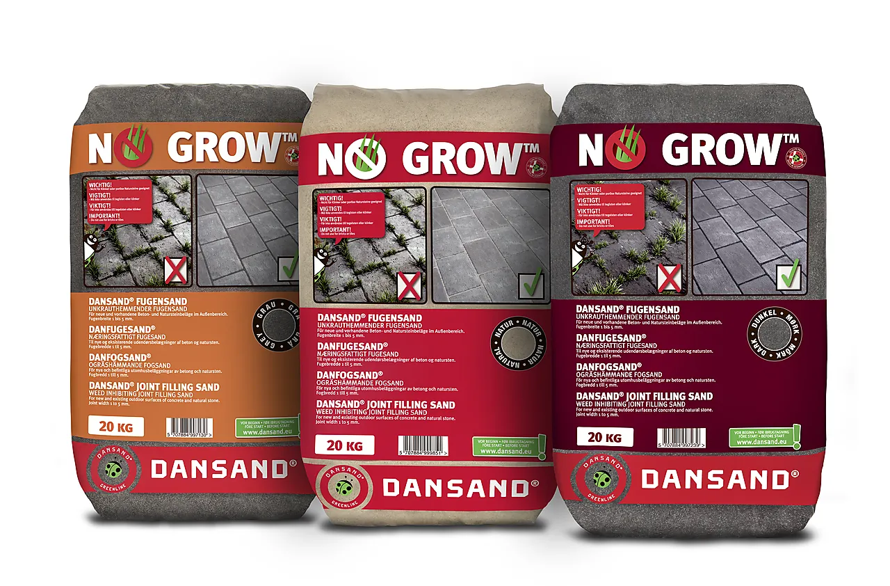 Fugesand NoGrow grå 20 kg