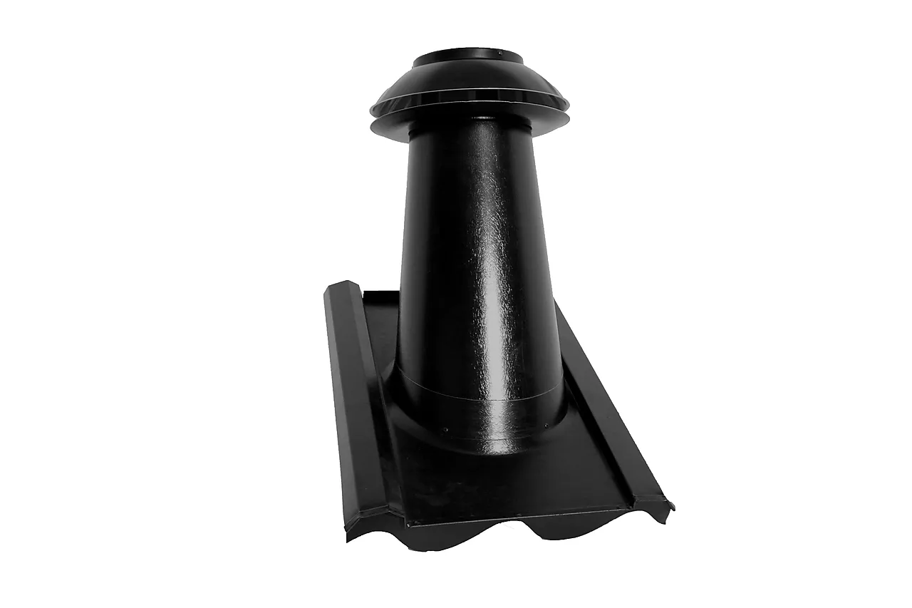 Takhatt kombihette dobbelkrom sort