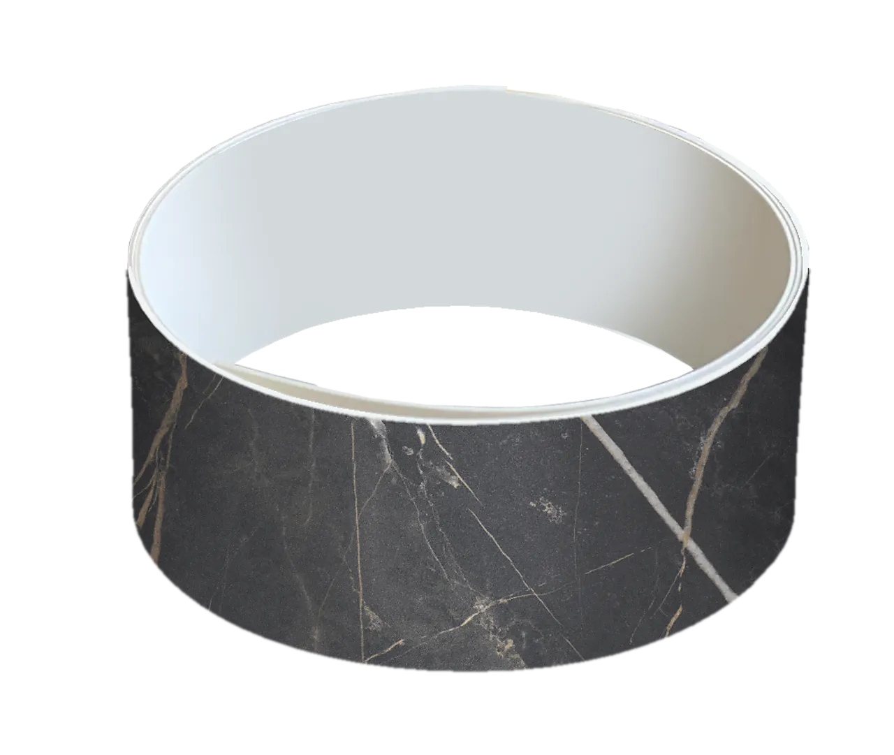 Kantlist abs marble black 650mm null - null - 2 - Miniatyr