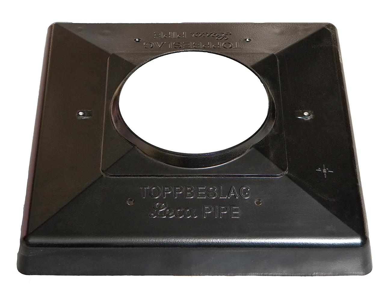 Toppbeslag ettløps Venti pipe