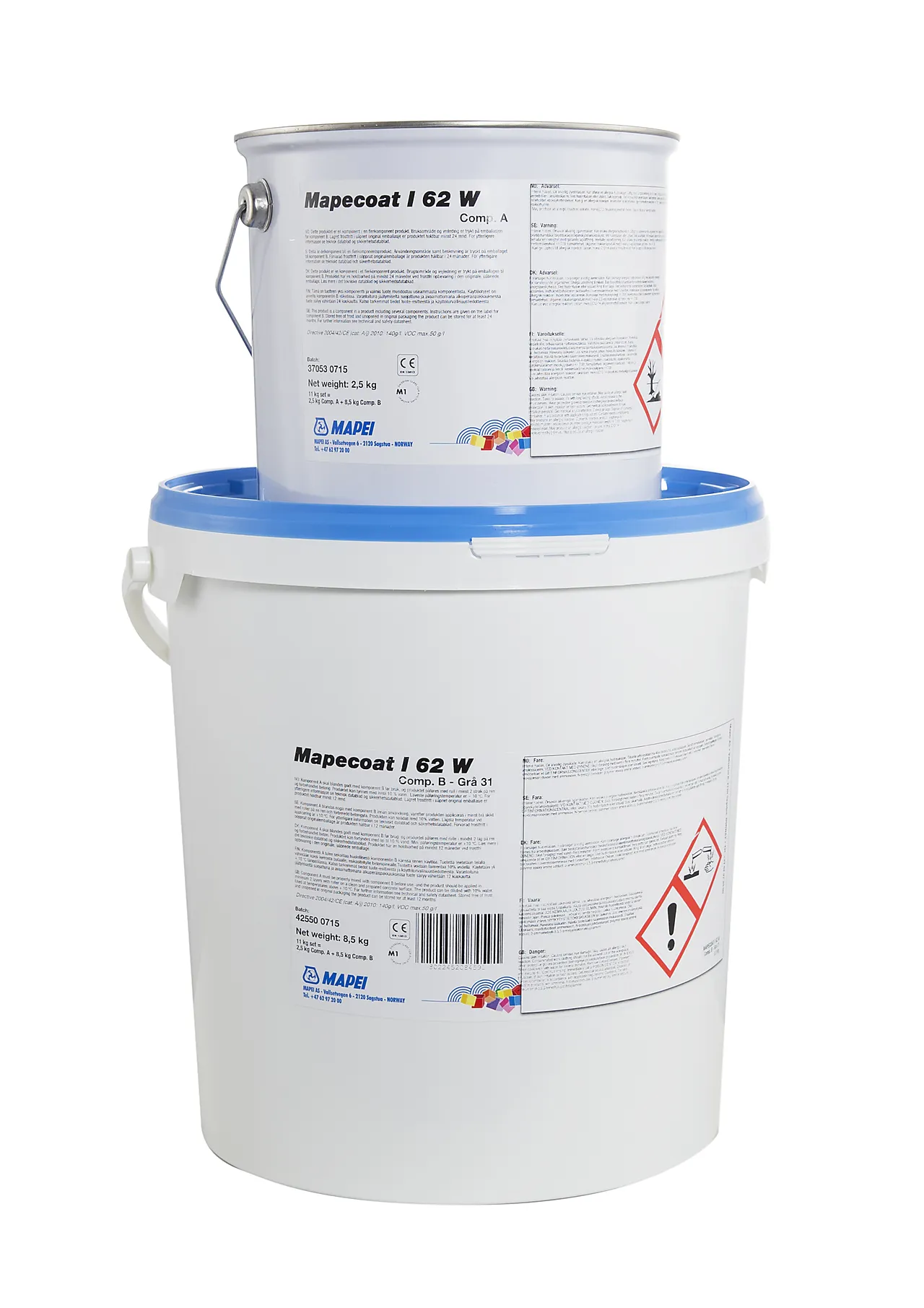 Epoxymaling vannbasert 8,5 kg komponent B Epoxymaling vannbasert 8,5 kg komponent B