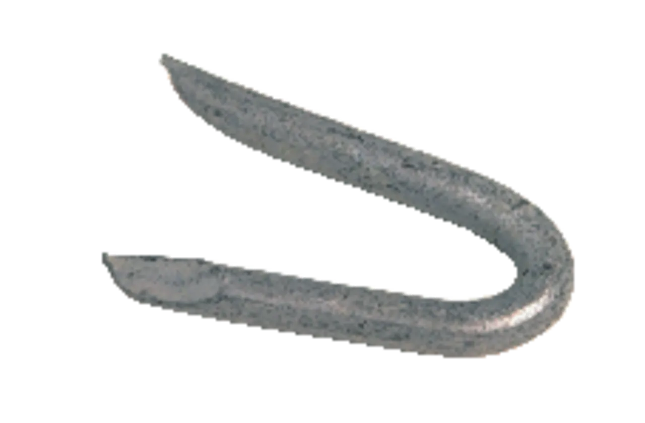 Gjerdekramp 1 1/2" varmforsinket 250 stk Gjerdekramp 1 1/2" varmforsinket 250 stk