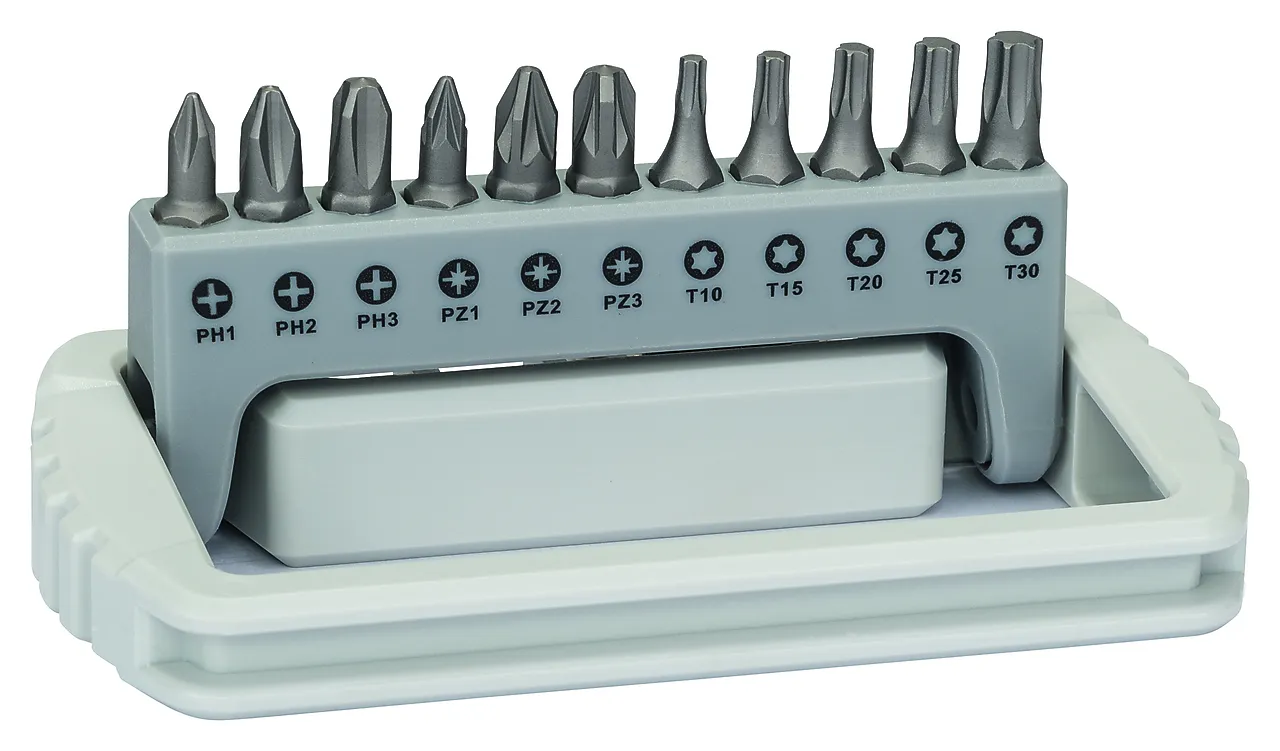 Bitssett tin ph/pz/t quickhol der a12 bosch n40 null - null - 3 - Miniatyr