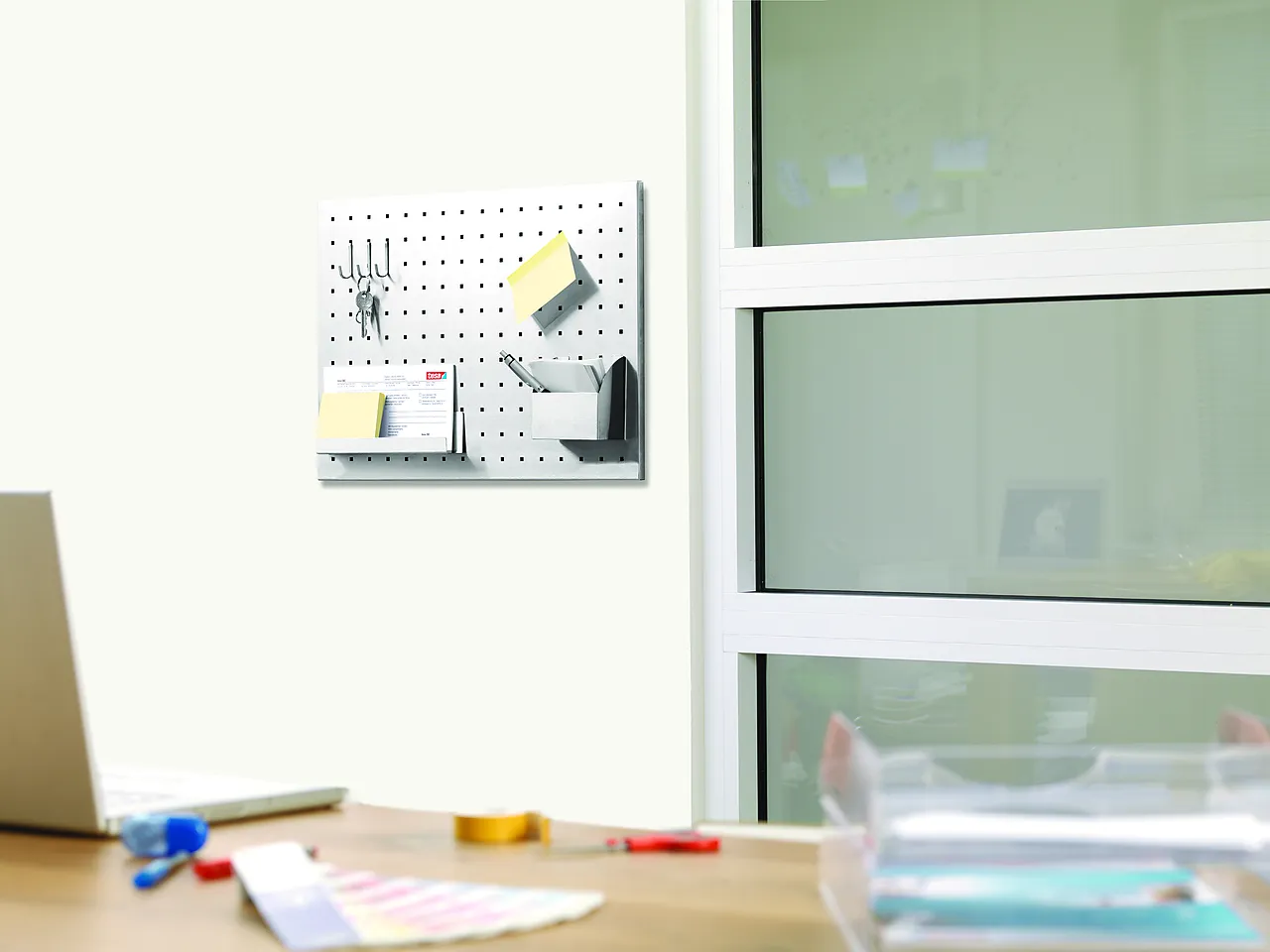 Dobbeltsidig tape hvit 1,5 m x 19 mm null - null - 3 - Miniatyr