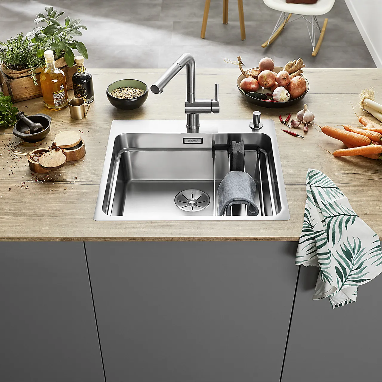 Kjøkkenvask blanco etagon 500-IF/A