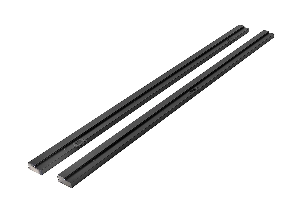 Karm ID sidevanger dempet sort 180 cm