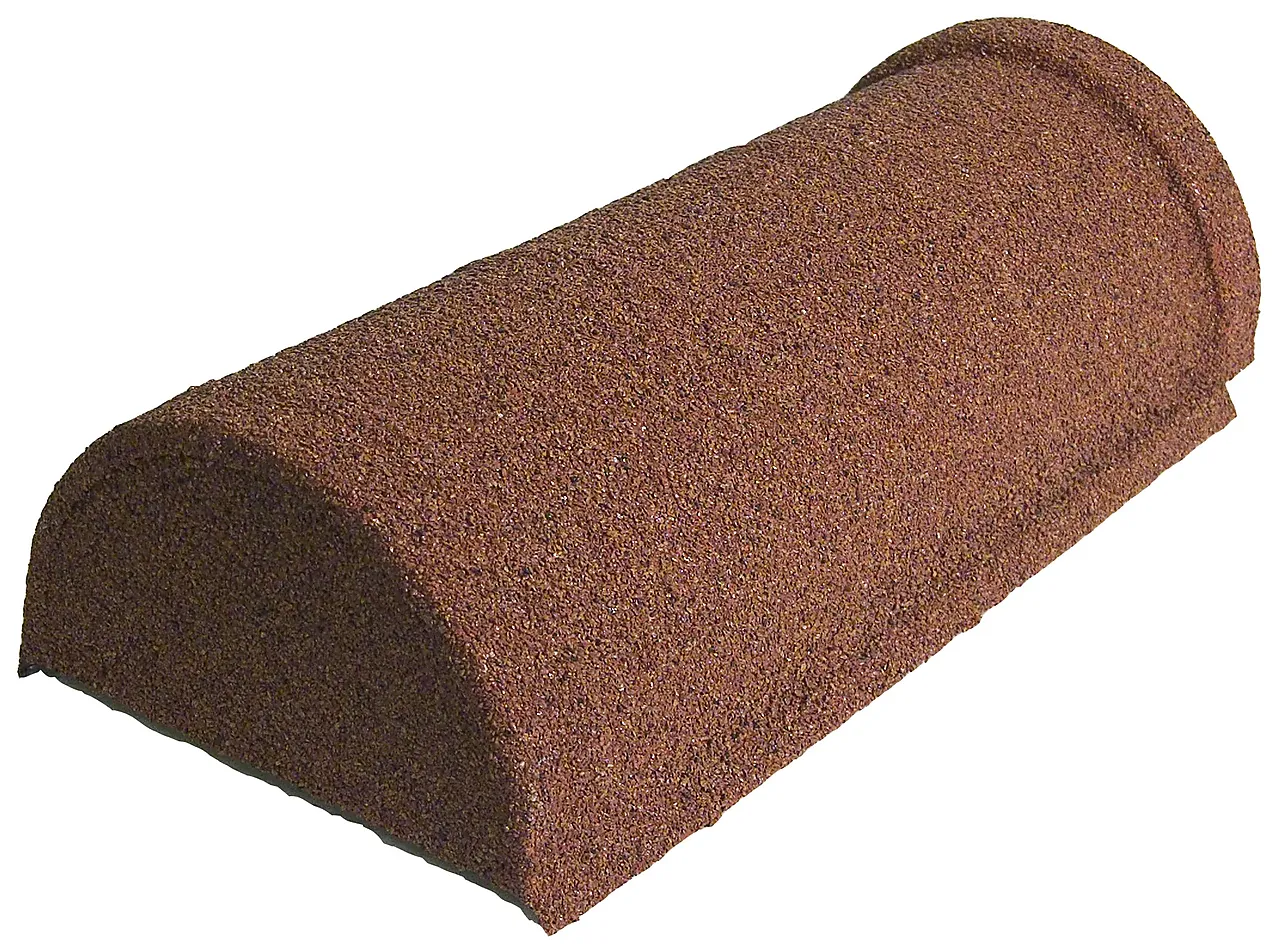 Møne buet sta aerodek rød antikk