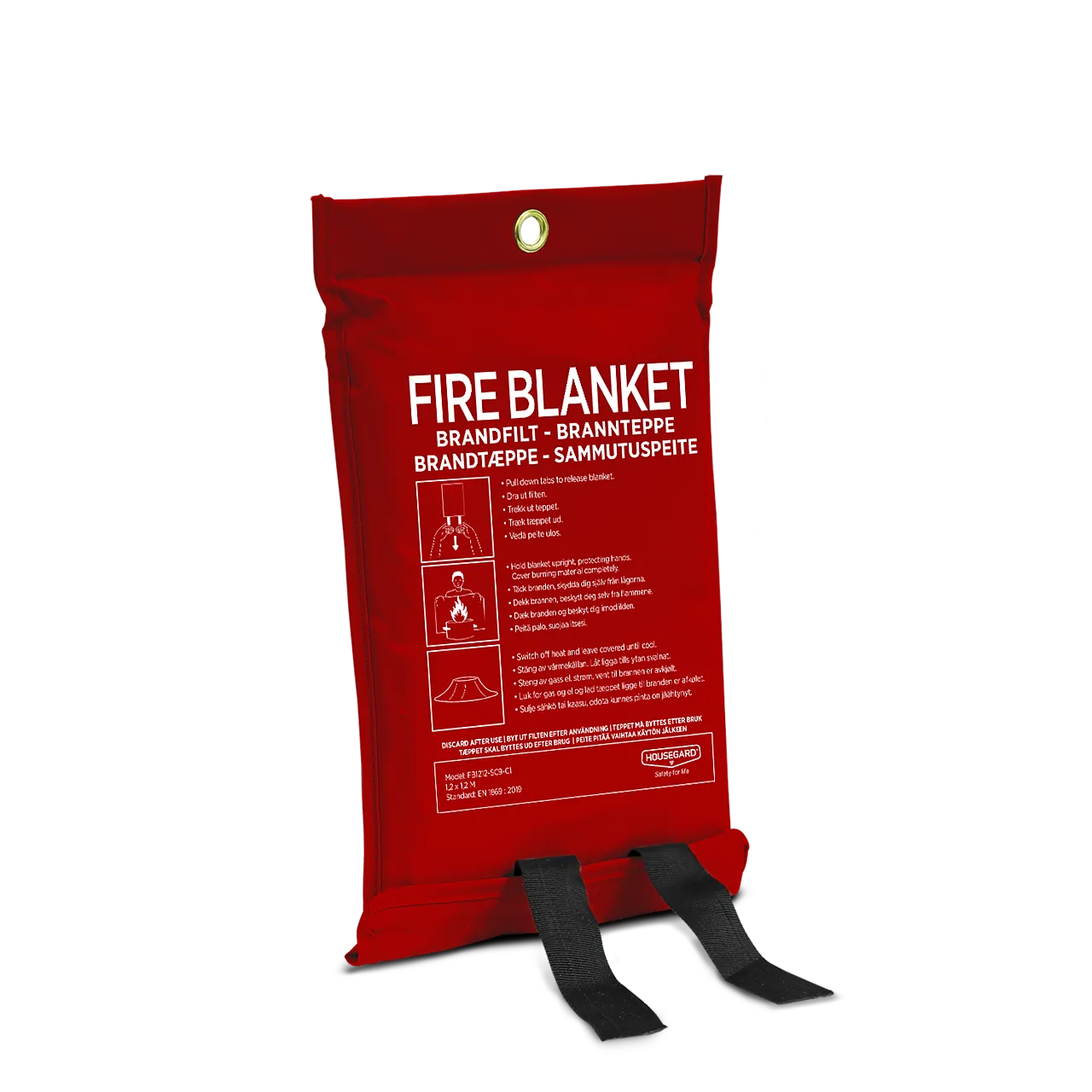 Brannteppe FB1212-SC9-C1 120x120 cm blister pakke