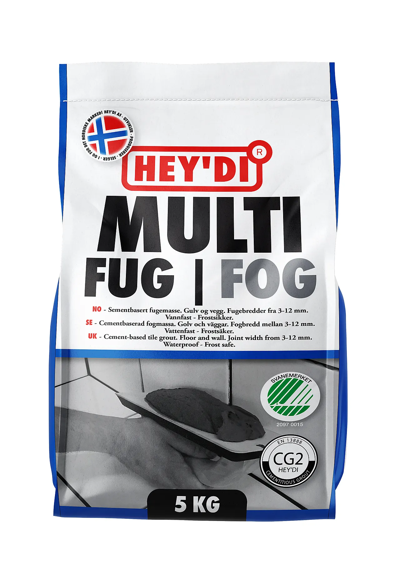 Fugemasse Multifug koks 5 kg