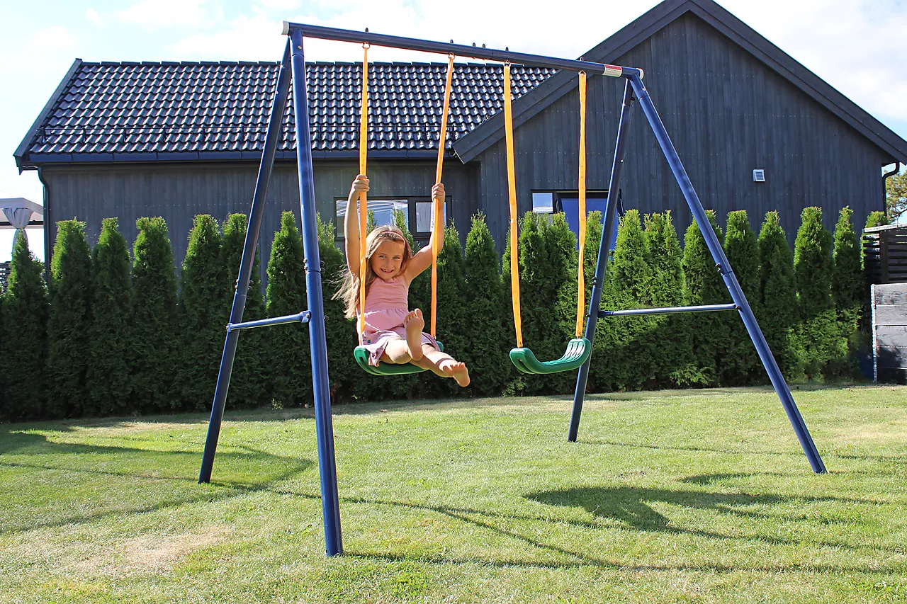 Huskestativ stål med 2 husker Huskestativ stål med 2 husker