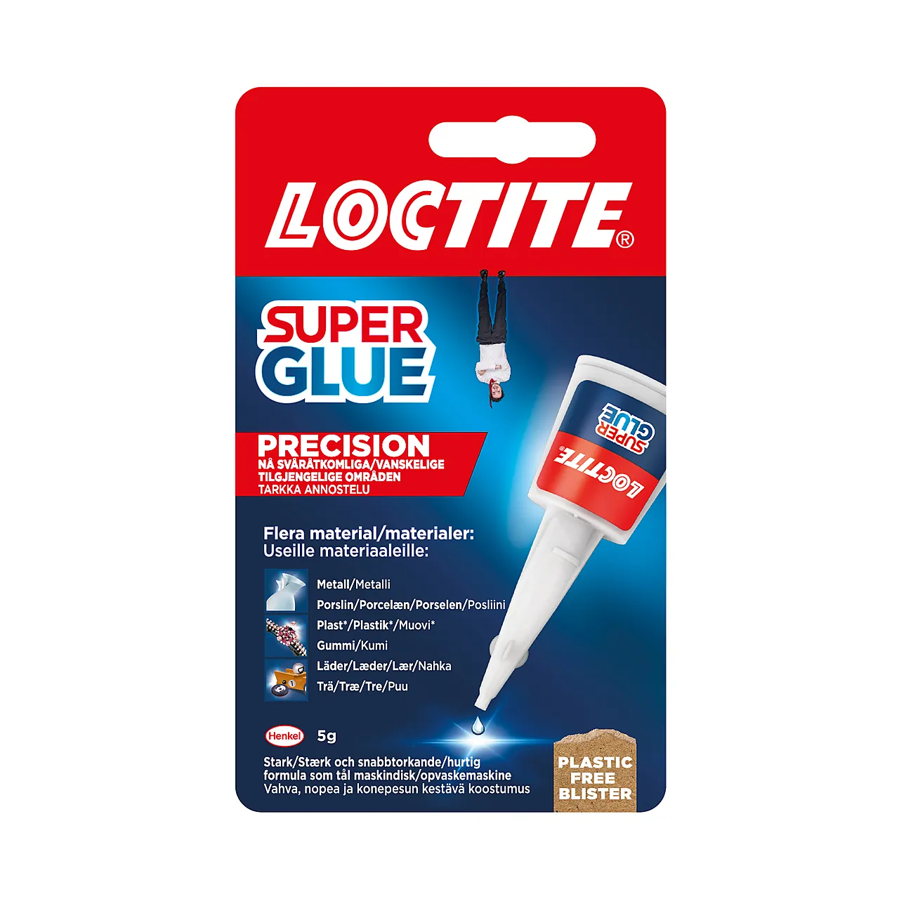 Hurtiglim precision 5 g super glue loctite