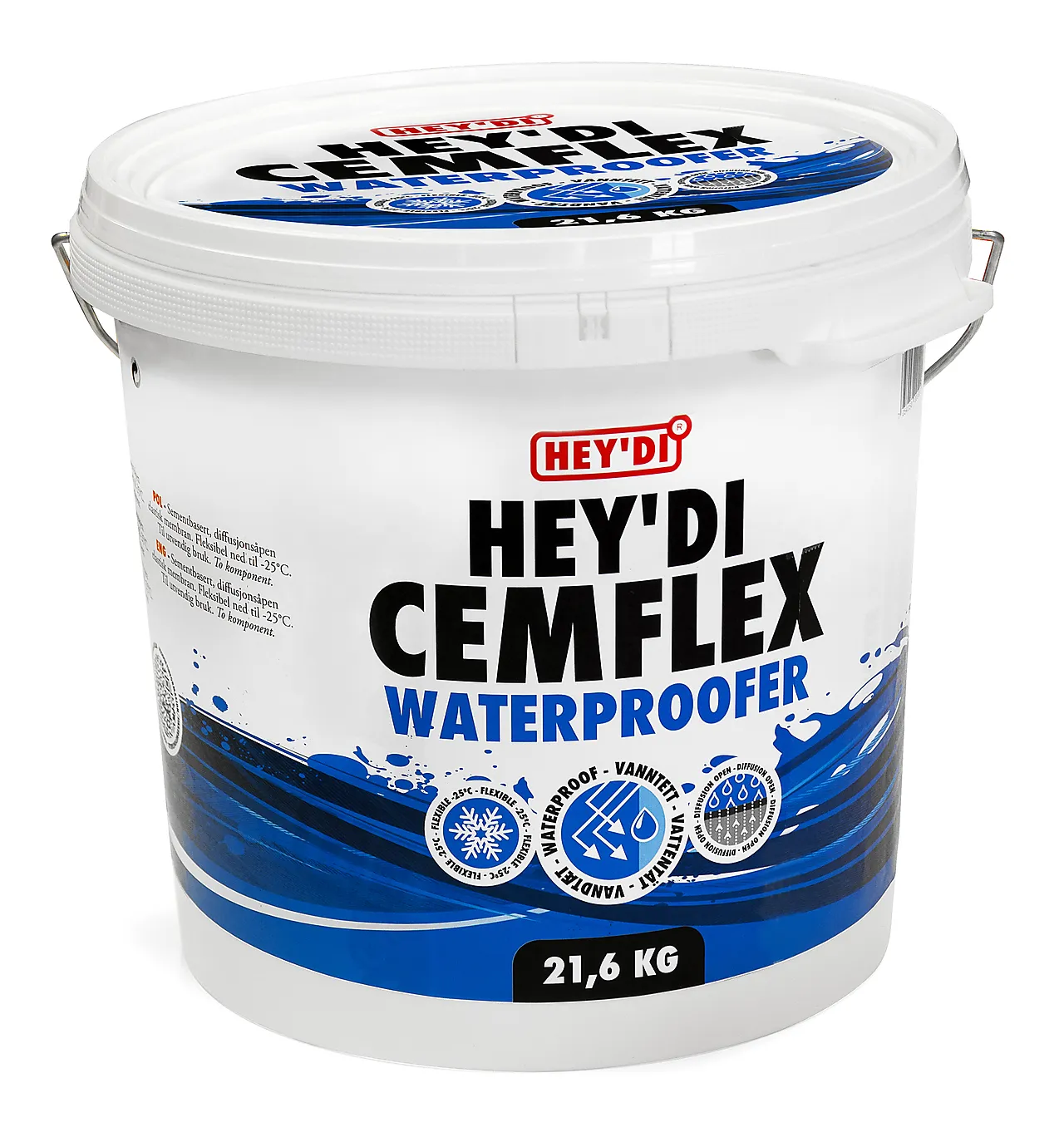Membran Cemflex 21,6 kg Heydi Waterproofer Membran Cemflex 21,6 kg Heydi Waterproofer