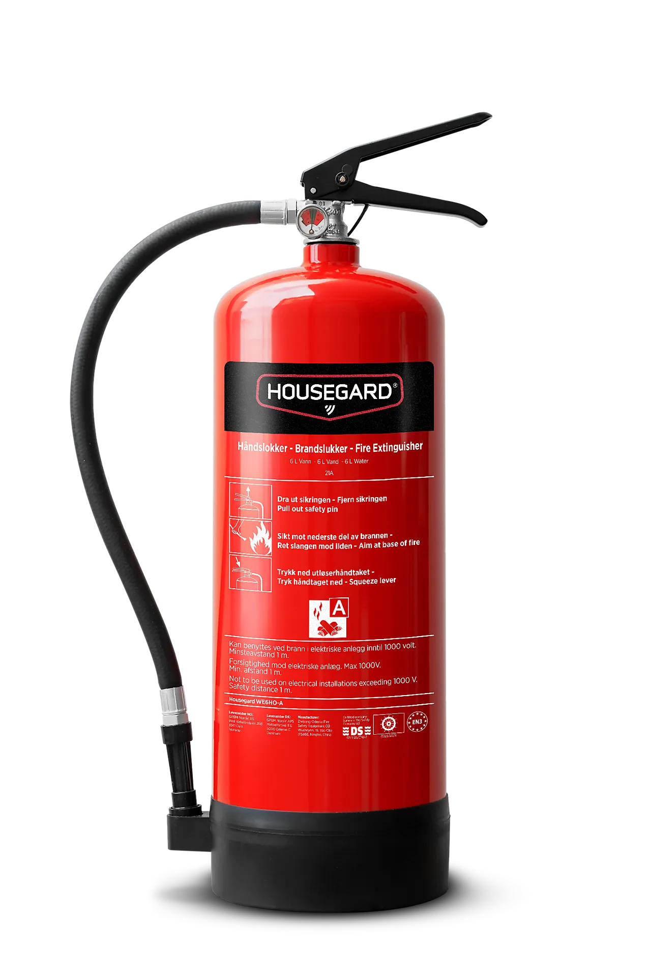 Brannslukker Vann 6L 21A