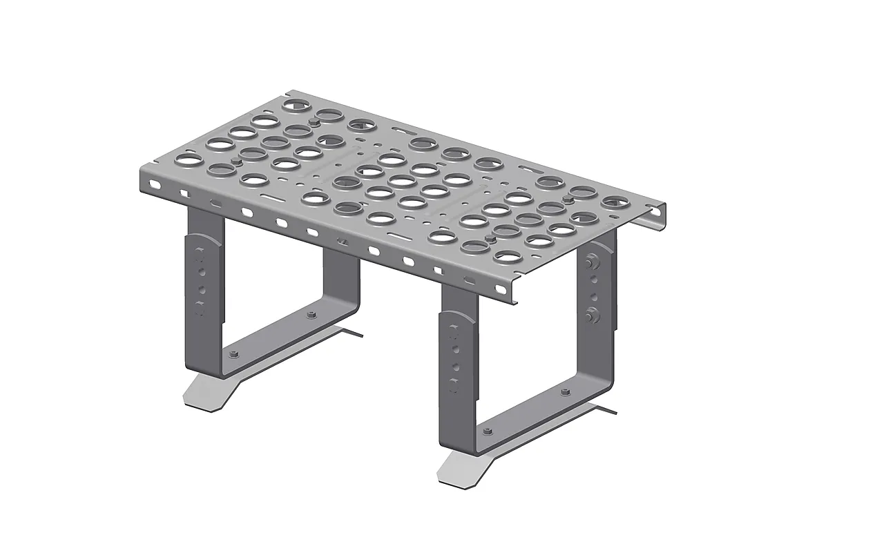 Topp platå tp p-230 sort ral 9005