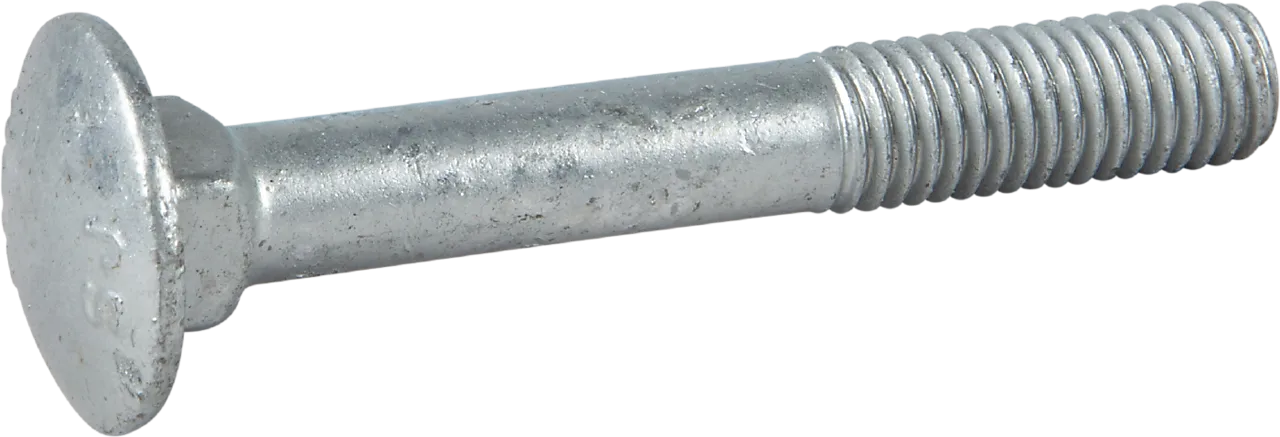 Låseskrue m10x70 din603 fzv -50 varmforsinket stål iso8677 null - null - 2 - Miniatyr