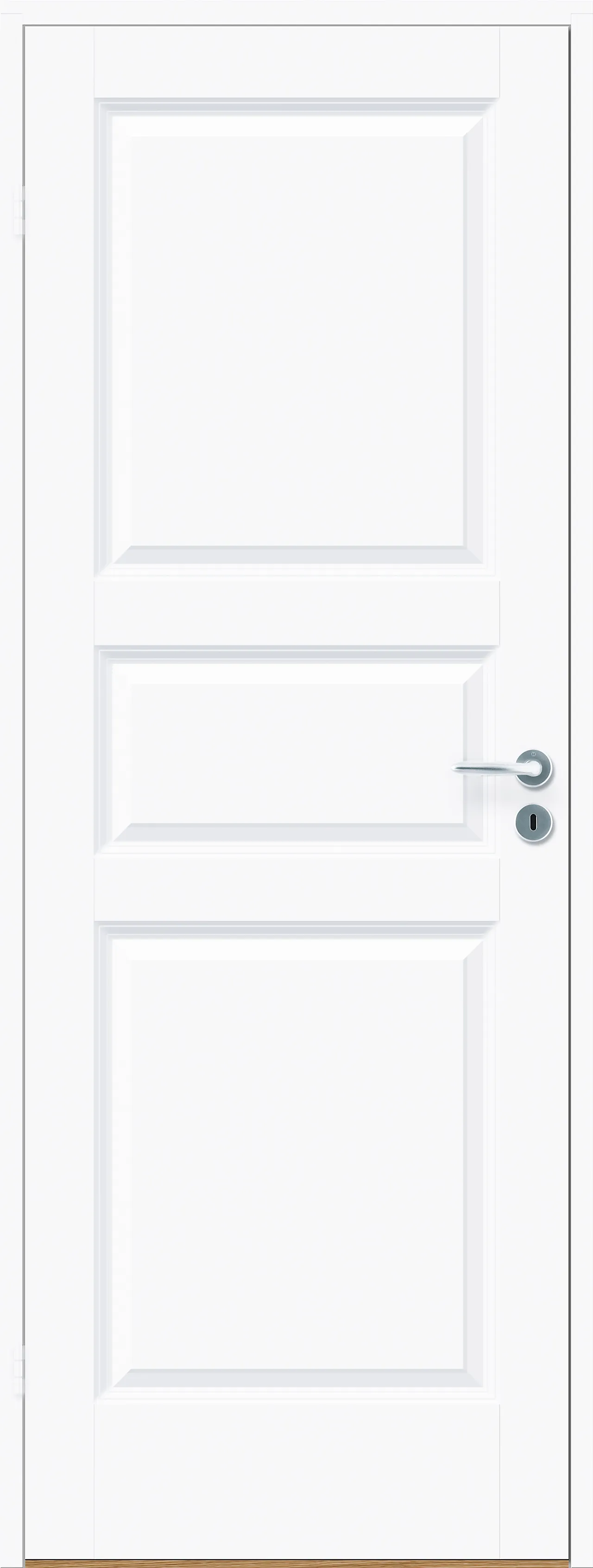 Innerdør Kari Kompakt klassisk hvit 80x210 cm